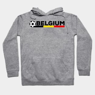 Belgium Football Soccer Fan Design Hoodie